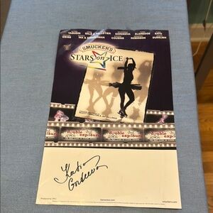 Katia Gordeevs Olympic skater autograph